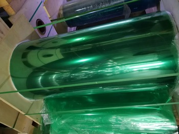 Valmistaja Toimittaja Kiina Hinta Green Pet Mylar Polyesterikalvorulla