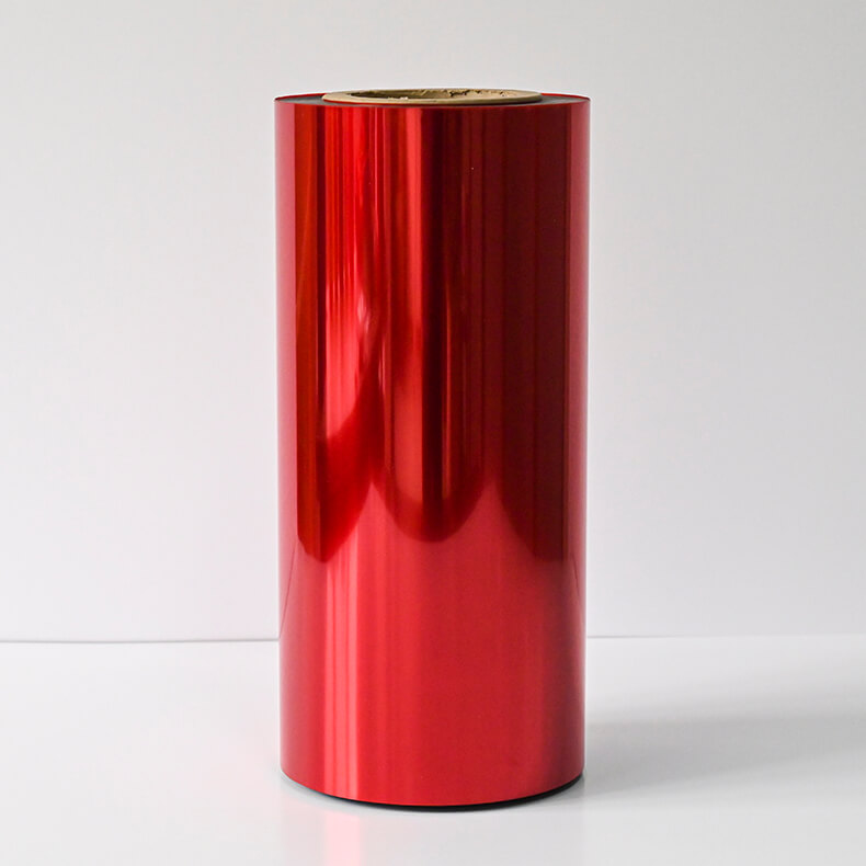 Red Mylar Polyesteri Red Roll Film