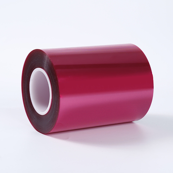 MOQ 1 Ton Kiina Tukku lemmikki Red Mylar Polyesteri Red Roll Film